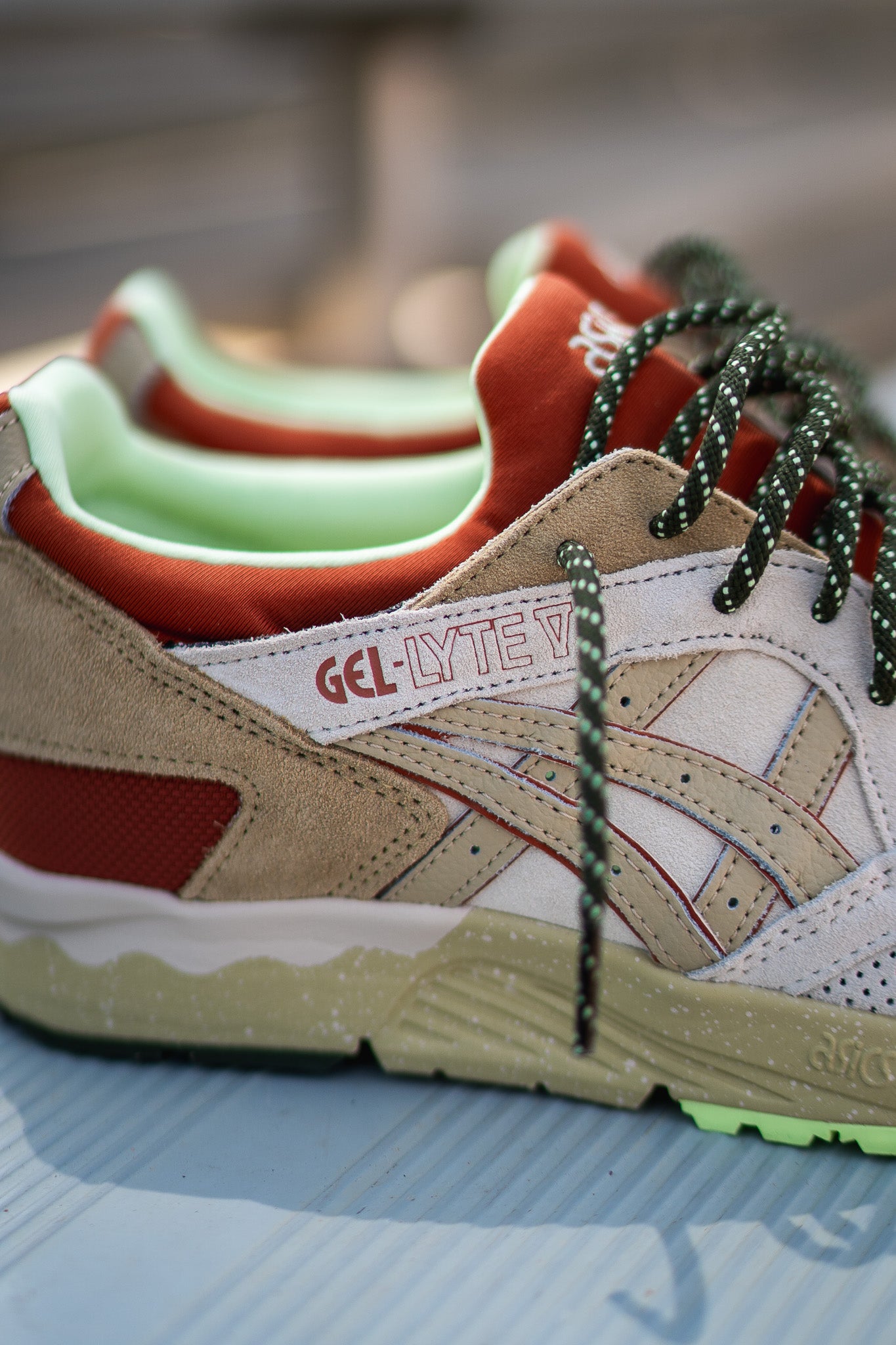 Mens Asics Gel-Lyte 5 (Cream/Sand)