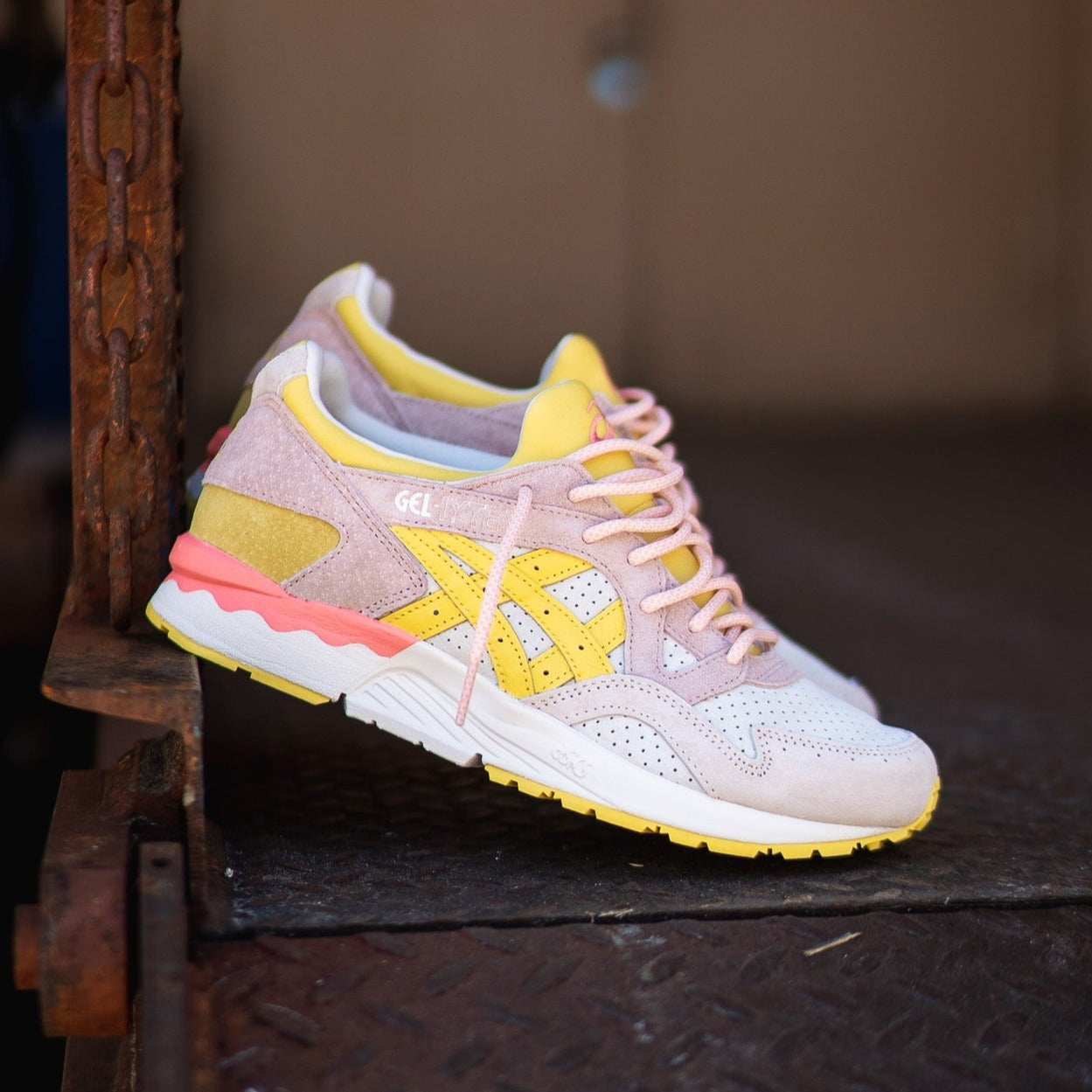 Mens Asics Gel-Lyte 5 Spring In Japan (Cream/Banana Cream)