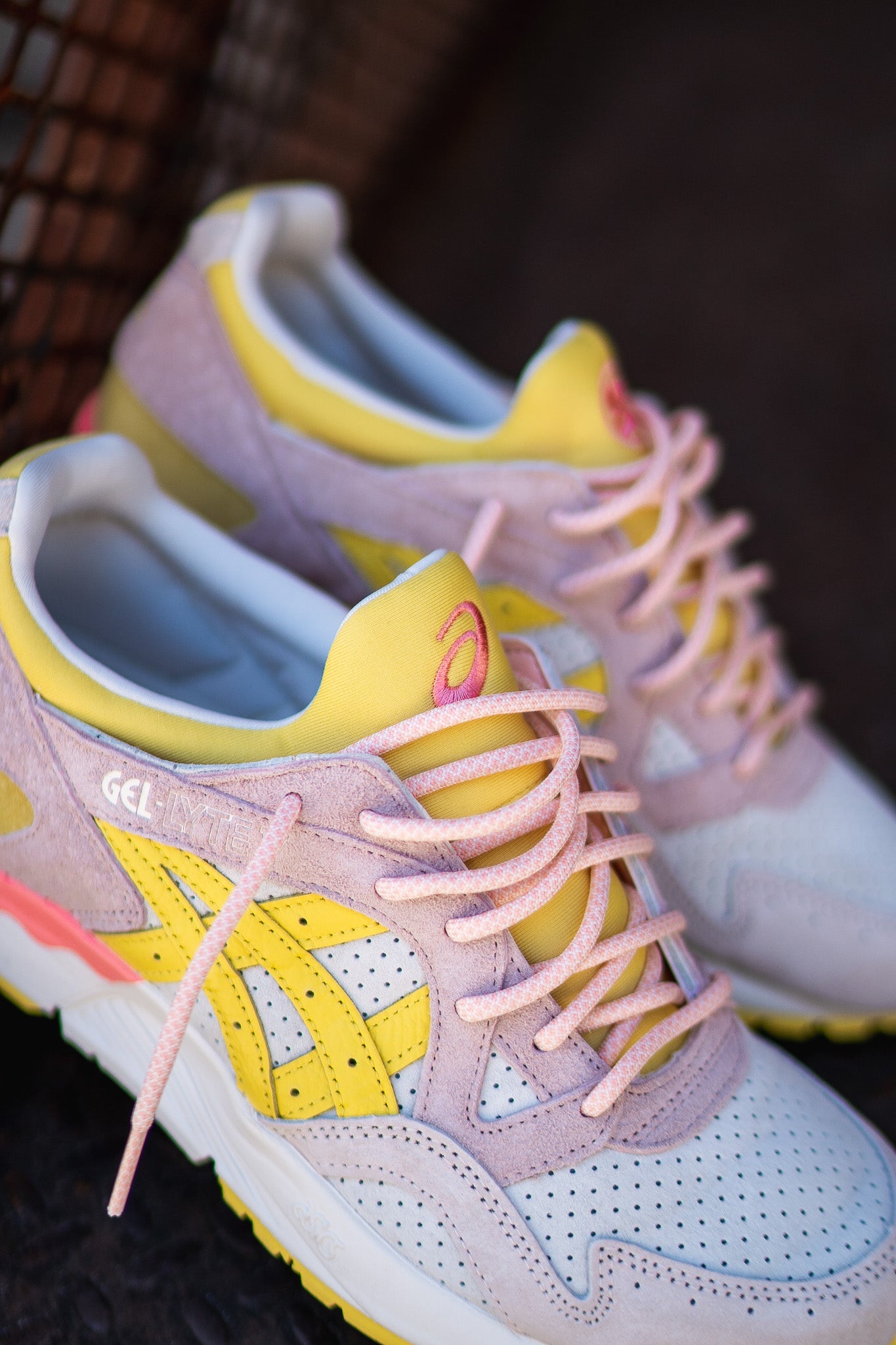 Mens Asics Gel-Lyte 5 Spring In Japan (Cream/Banana Cream)