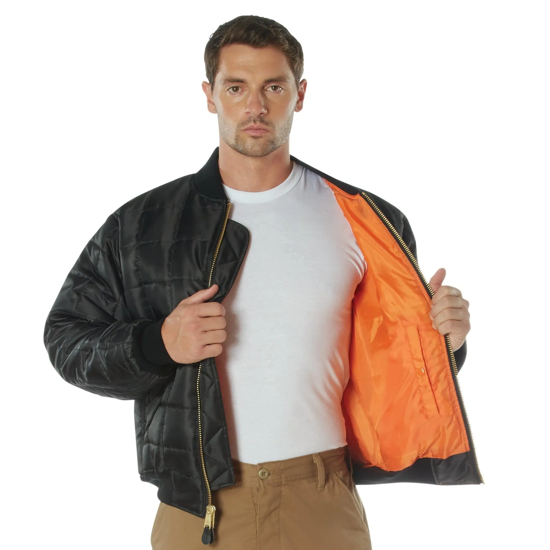 Mens Quilted MA-1 Flight Jacket by Rothco