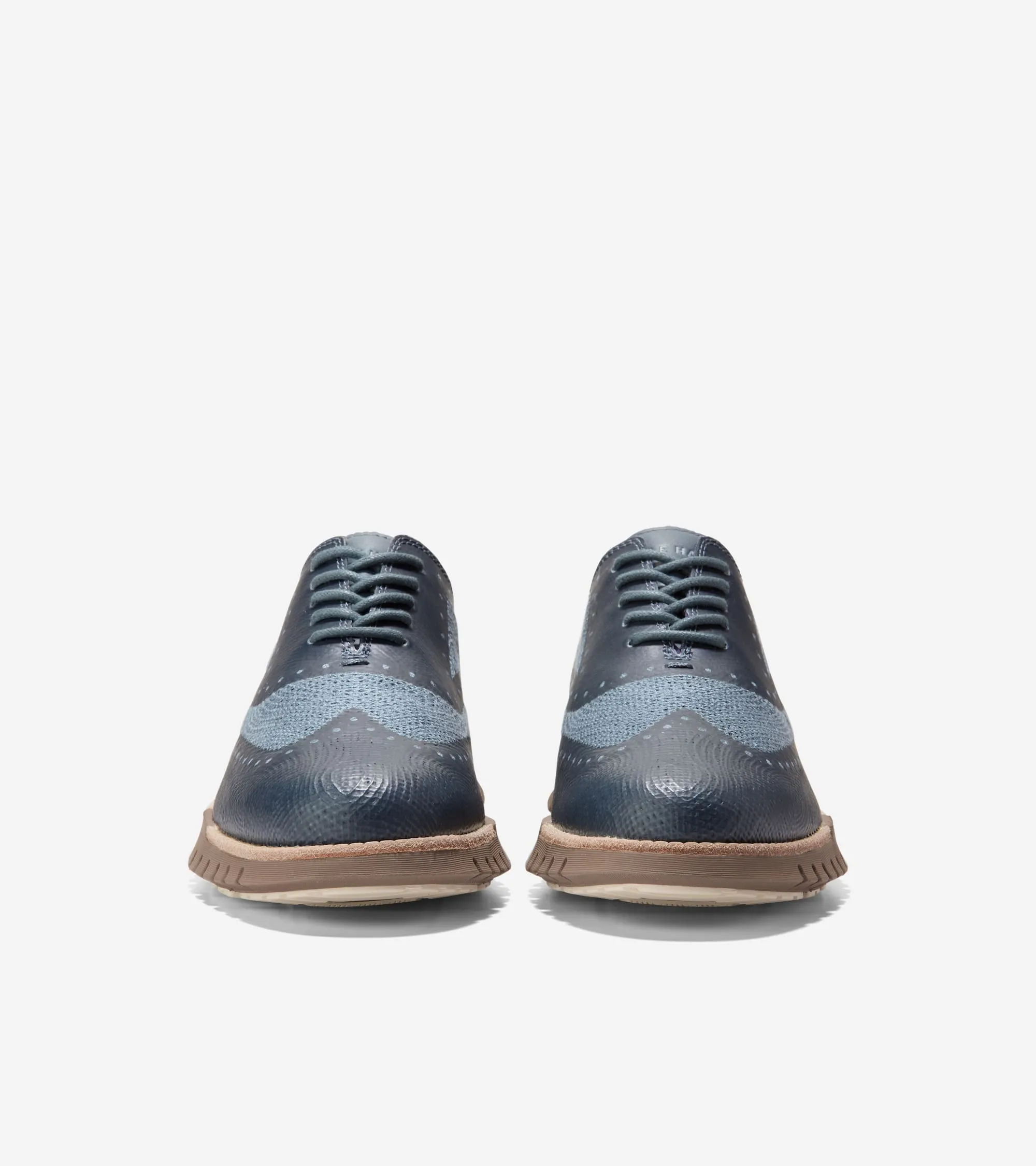 Men's ZERGRAND Remastered Embrostitch Wingtip Oxfords