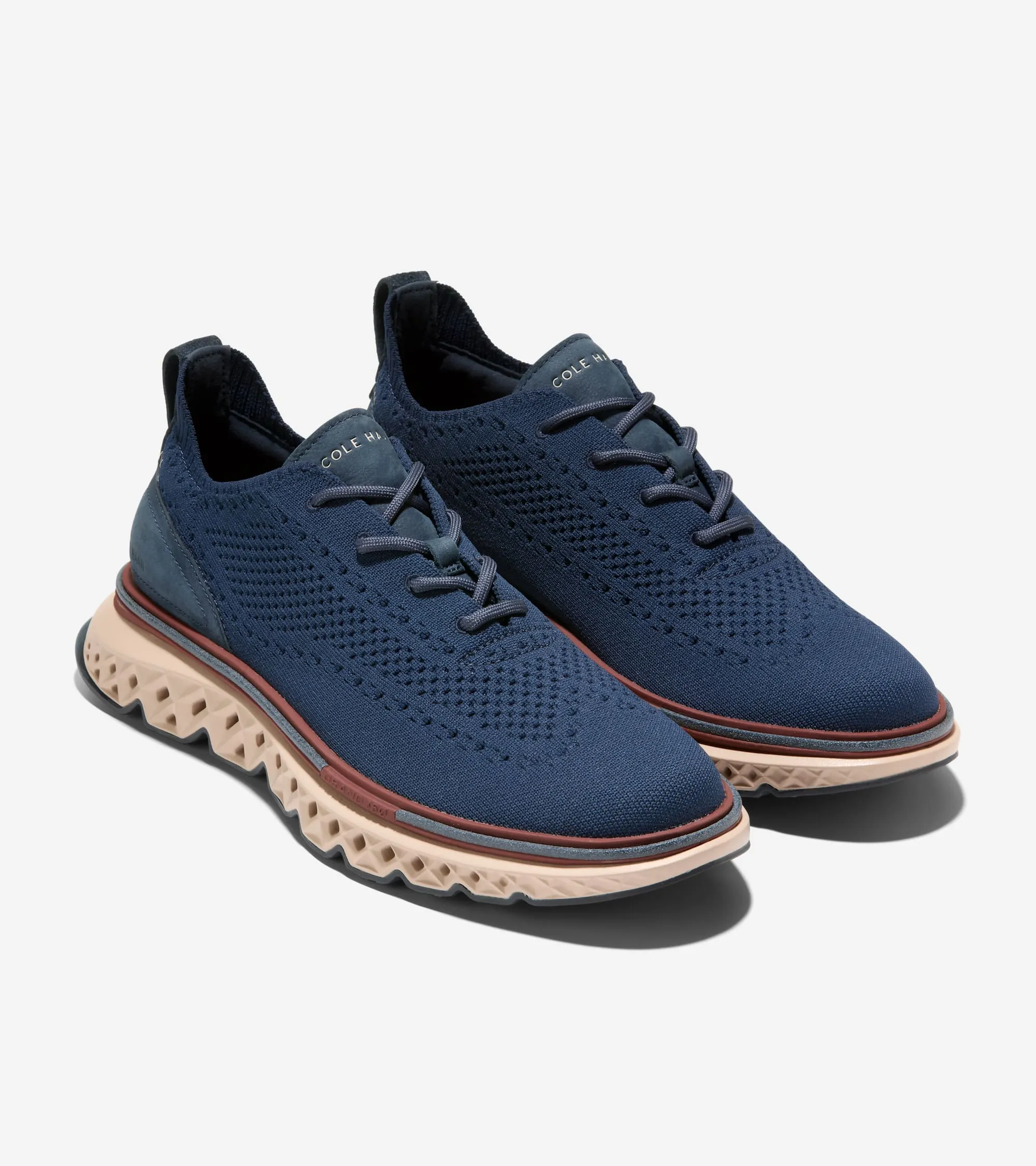 Men's ZERGRAND Stitchlite Wingtip Oxfords