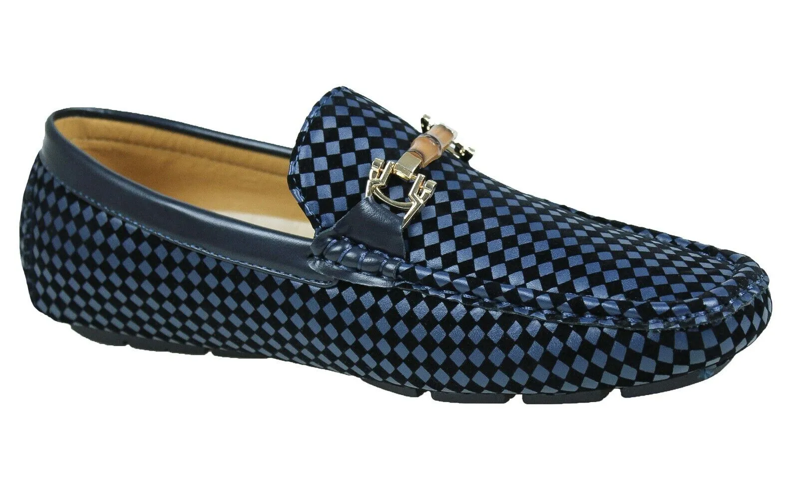 MOCASSINI UOMO DIAMOND CLASS BLU NERO ELEGANTI MAN'S SHOES SCARPE CALZATURE