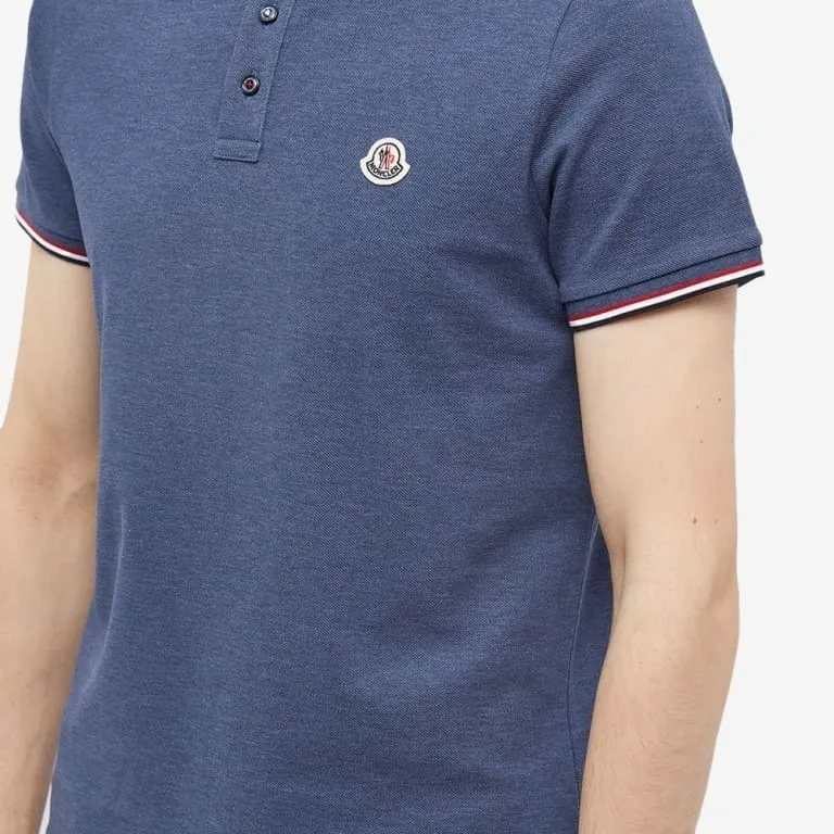 MONCLER  |Plain Cotton Polos