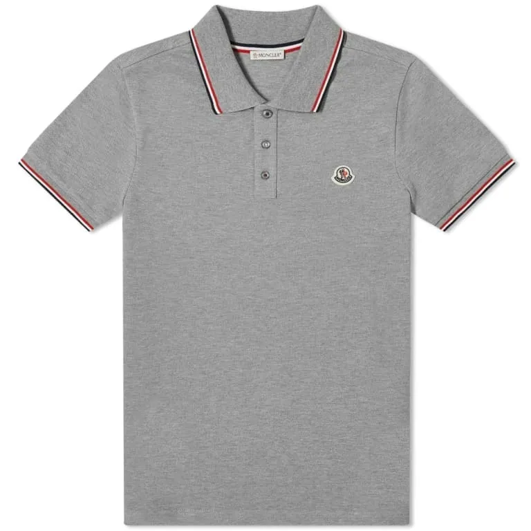 MONCLER  |Plain Cotton Polos