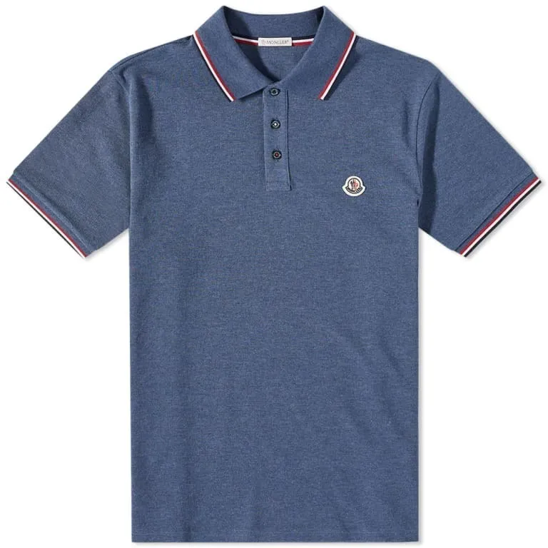 MONCLER  |Plain Cotton Polos