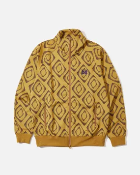 Needles Track Jacket - Poly Jq - Mustard