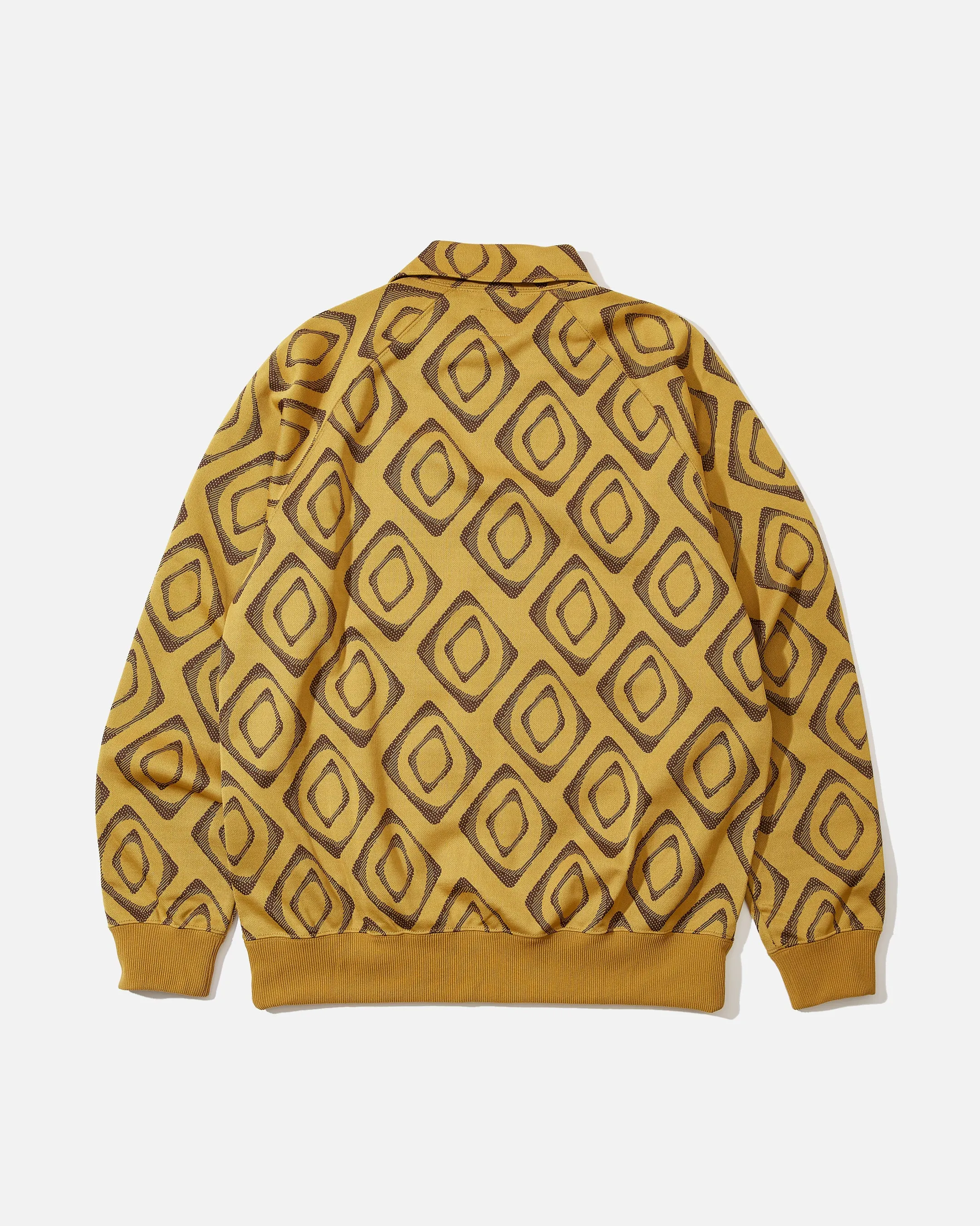 Needles Track Jacket - Poly Jq - Mustard