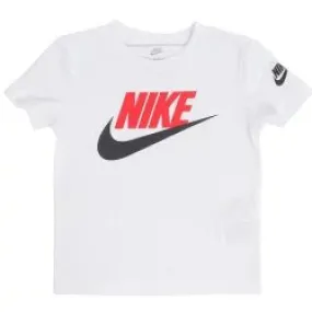 NIKE JUNIOR FUTURA WHITE TEE