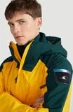 O'NEILL PM TOTAL DISORDER JACKET - OLD GOLD/GREEN - SIZE MEDIUM