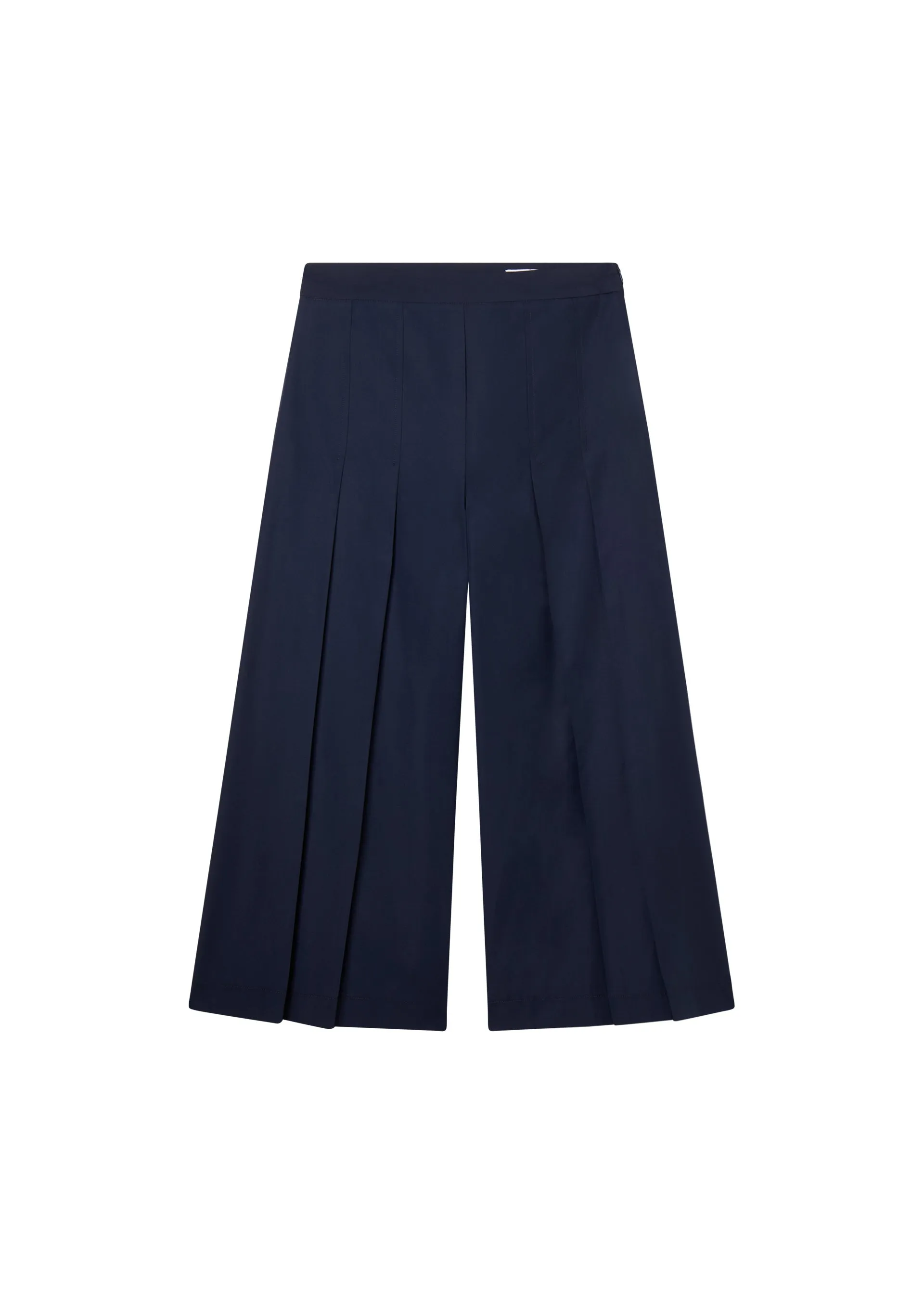 Pantaloni ampi cropped