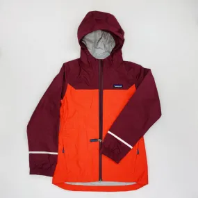 Patagonia  Girls' Torrentshell 3L Jkt - Giacca antipioggia di seconda mano - Bambino - Rosso - M