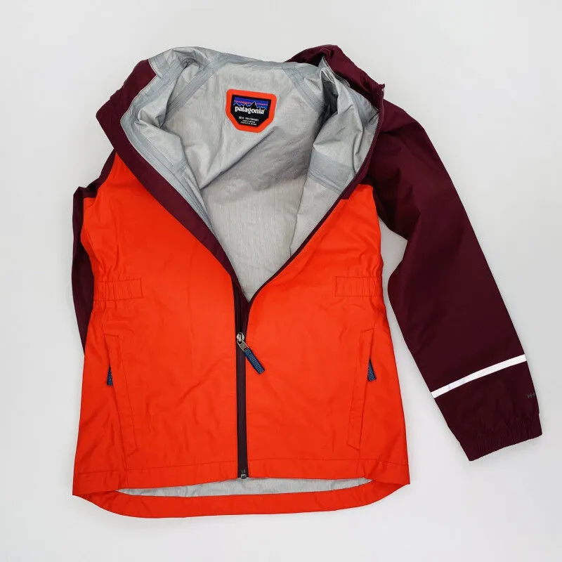 Patagonia  Girls' Torrentshell 3L Jkt - Giacca antipioggia di seconda mano - Bambino - Rosso - M