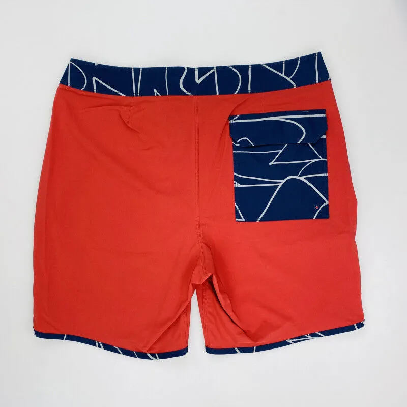 Patagonia  M's Hydropeak Scallop Boardshorts - 18 in. - Pantaloncini di seconda mano - Uomo - Rosso - 42