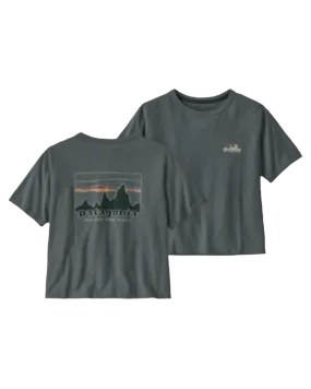 Patagonia Women's '73 Skyline Easy Cut Responsibili-Tee - Nouveau Green