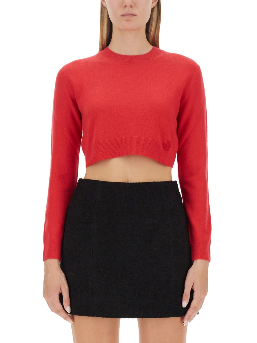 PATOU    CROPPED SHIRT