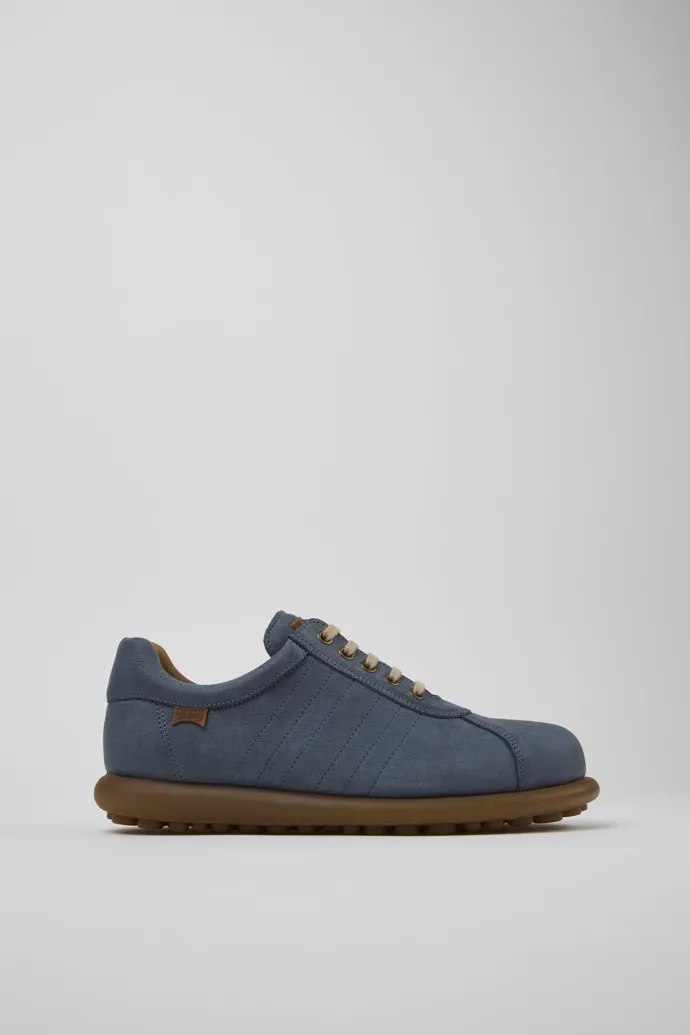 Pelotas Blue Nubuck Oxford Sneaker for Men