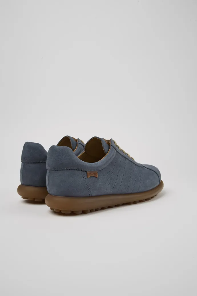 Pelotas Blue Nubuck Oxford Sneaker for Men