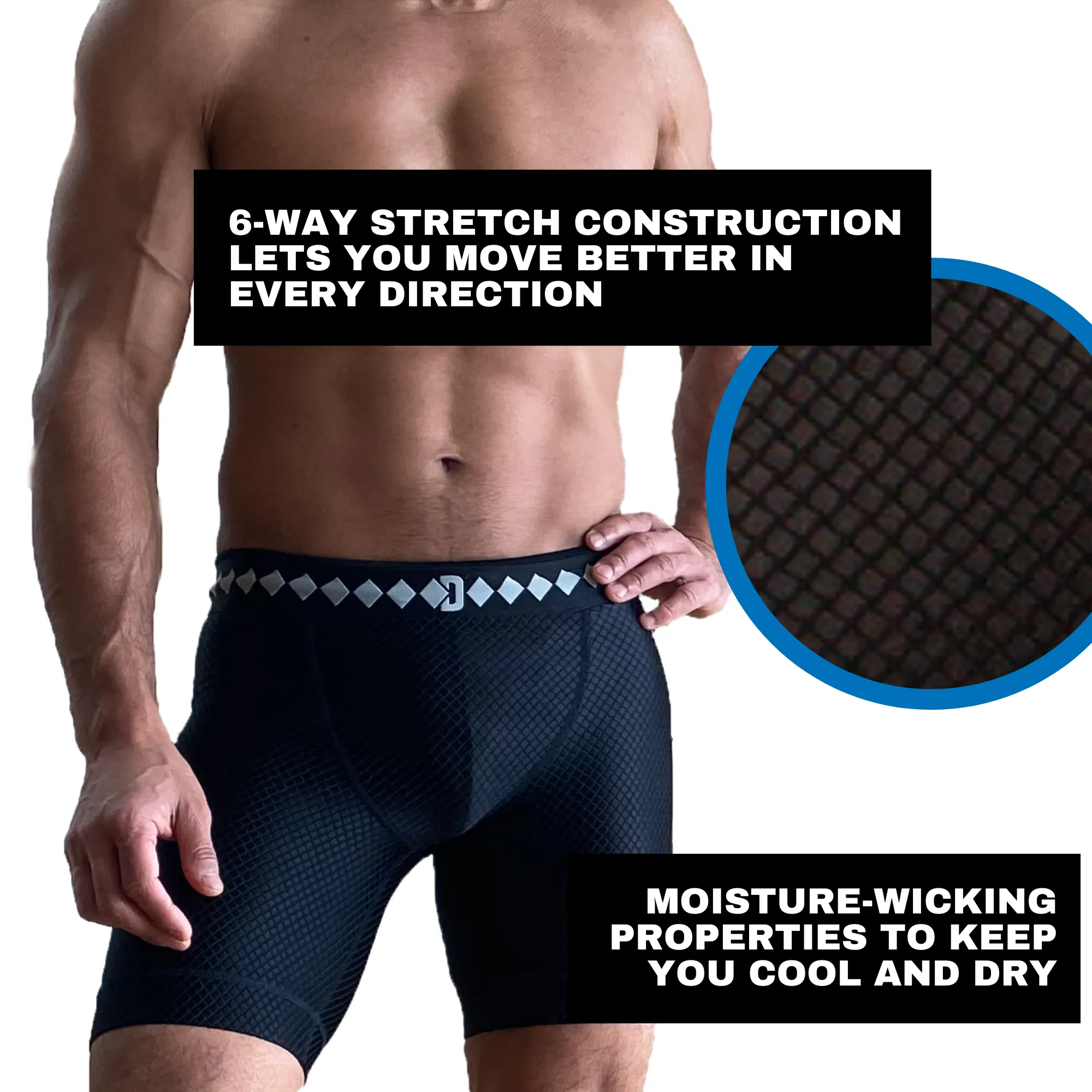 Performance Short With Built-In Jock System