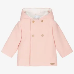 Pink Hooded Coat