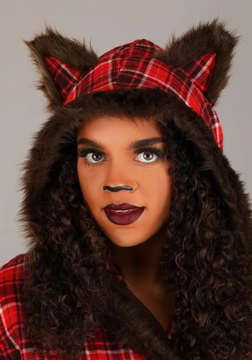 Plus Size Women's Werewolf Coat Costume