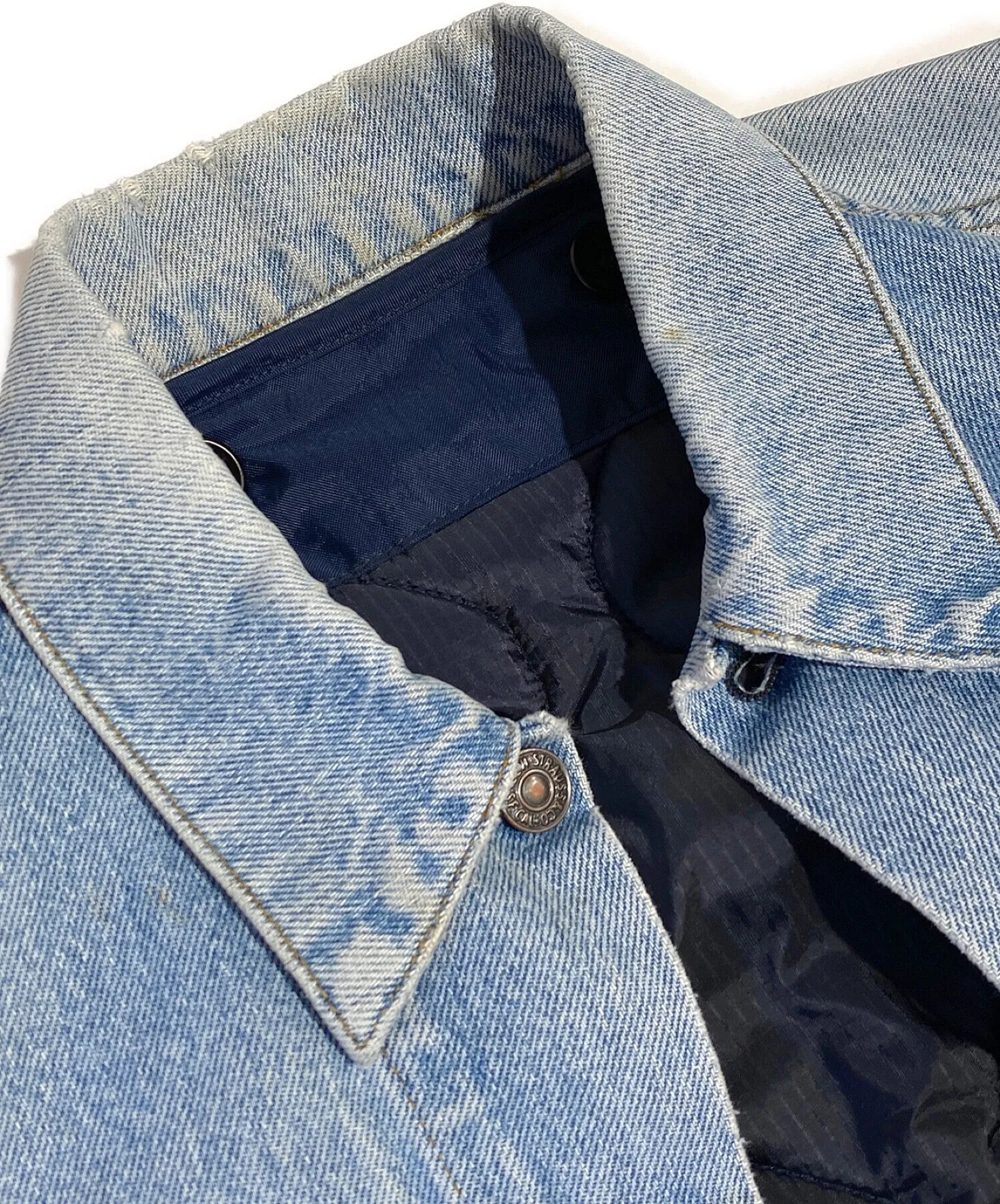 [Pre-owned] UNDERCOVER 22AW Denim jacket nylon coat A5223-0000