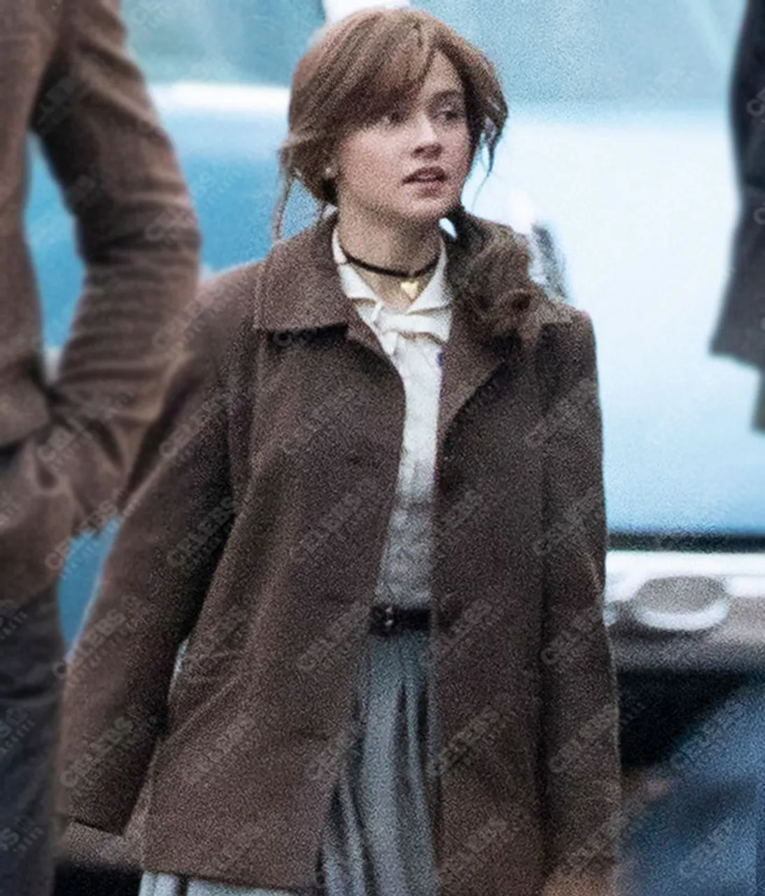 Priscilla 2023 Brown Coat