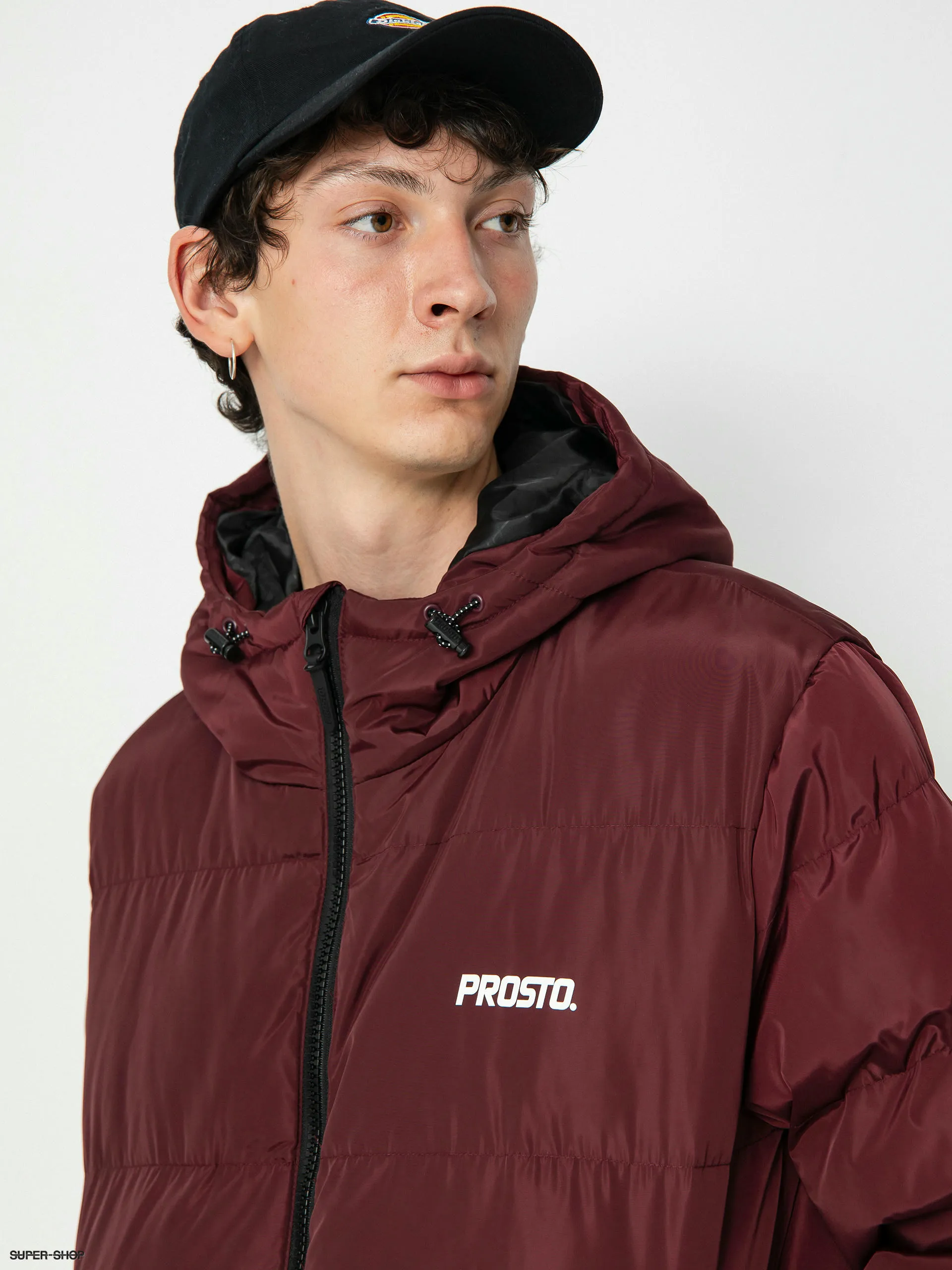 Prosto Winter Adament Jacket (burgundy)