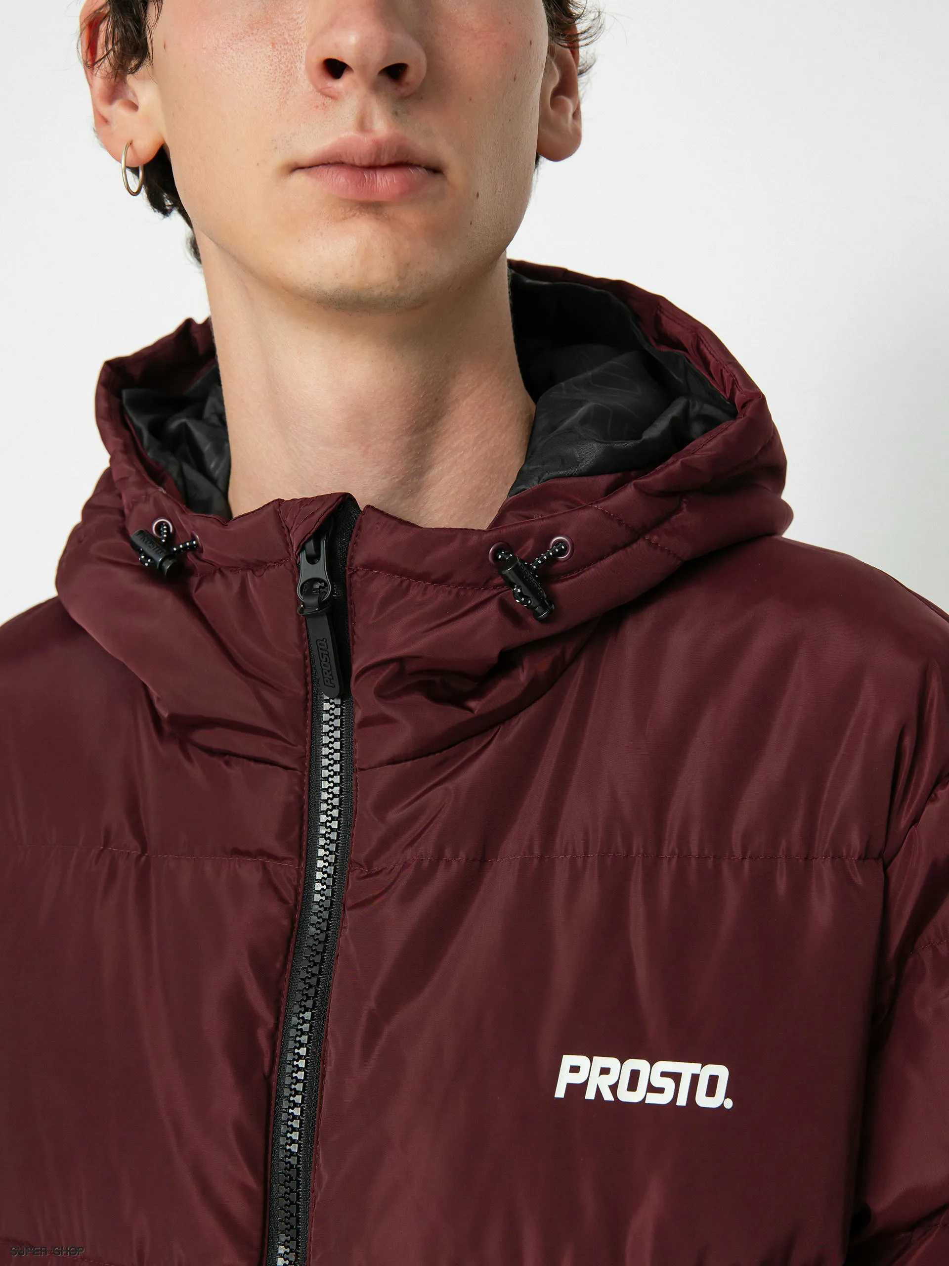 Prosto Winter Adament Jacket (burgundy)