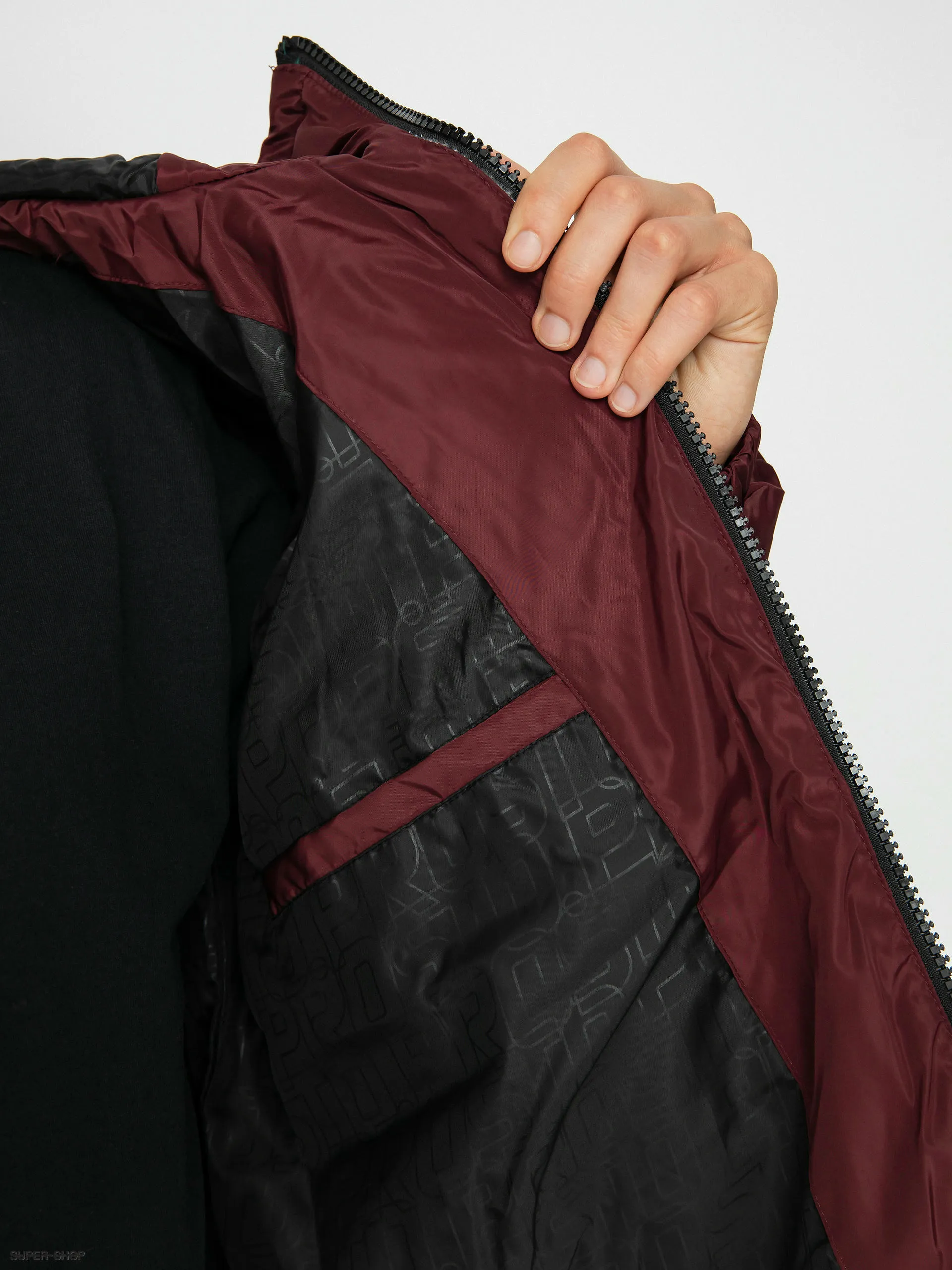 Prosto Winter Adament Jacket (burgundy)