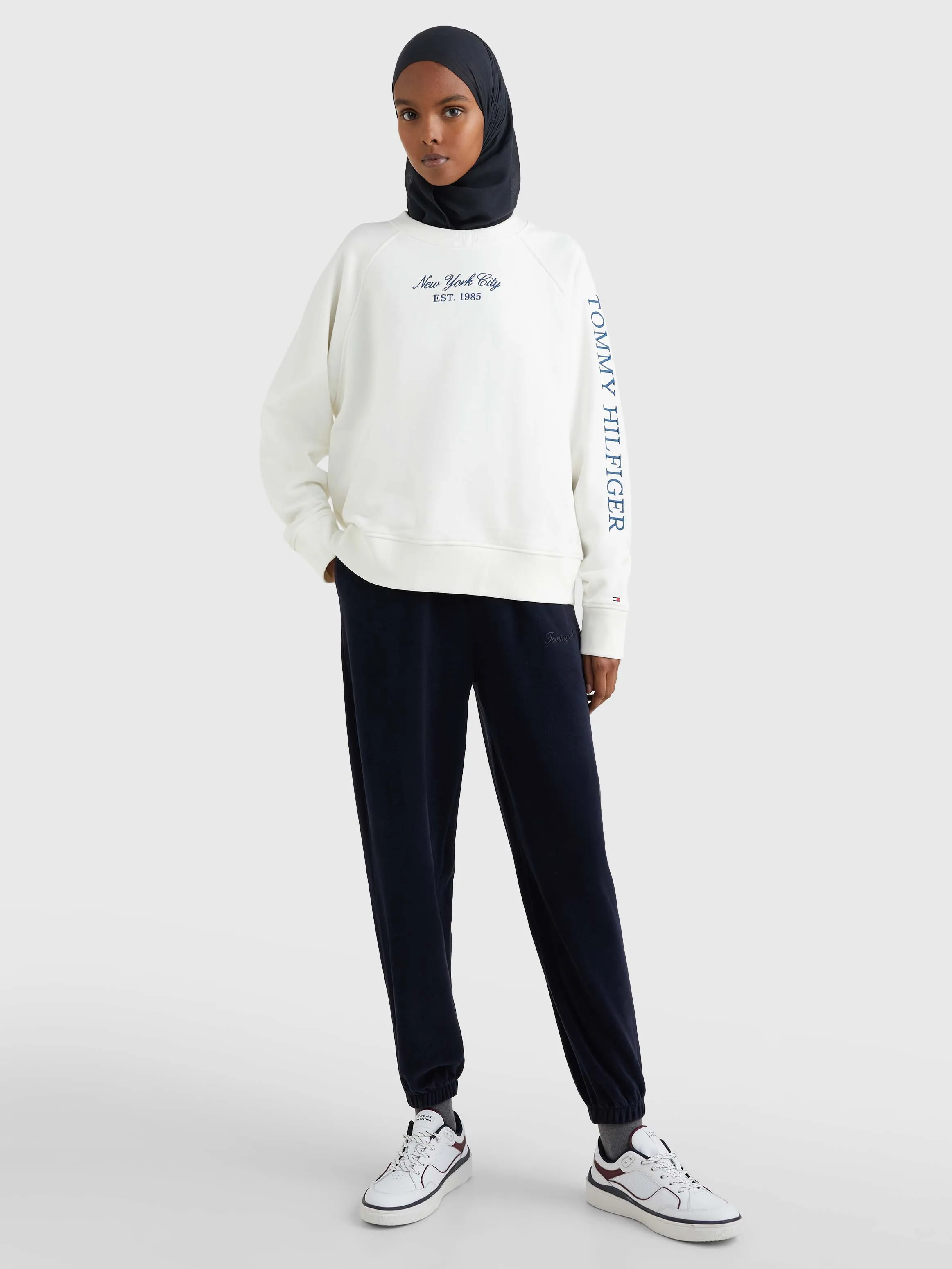 Relaxed Fit Fleece Sweatshirt | Sweatshirts & Hoodies | Tommy Hilfiger