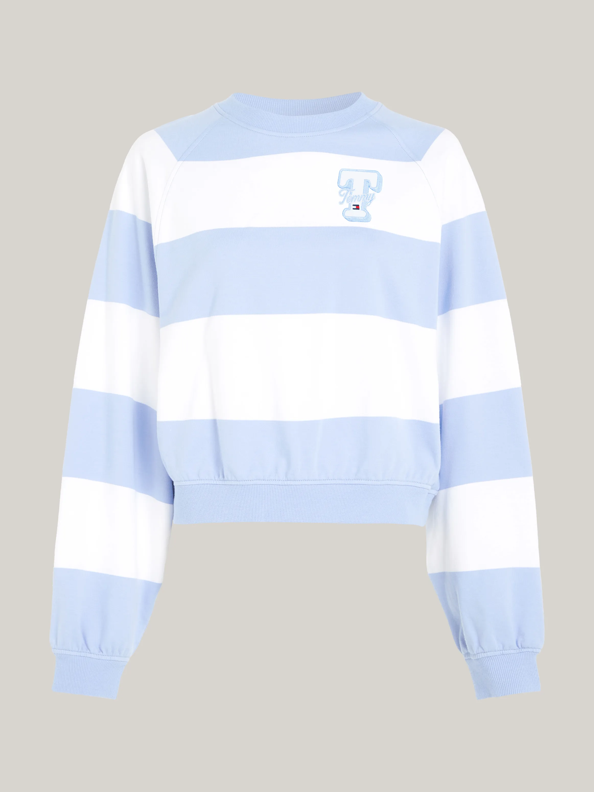 Relaxed Letterman Stripe Sweatshirt | Sweatshirts & Hoodies | Tommy Jeans