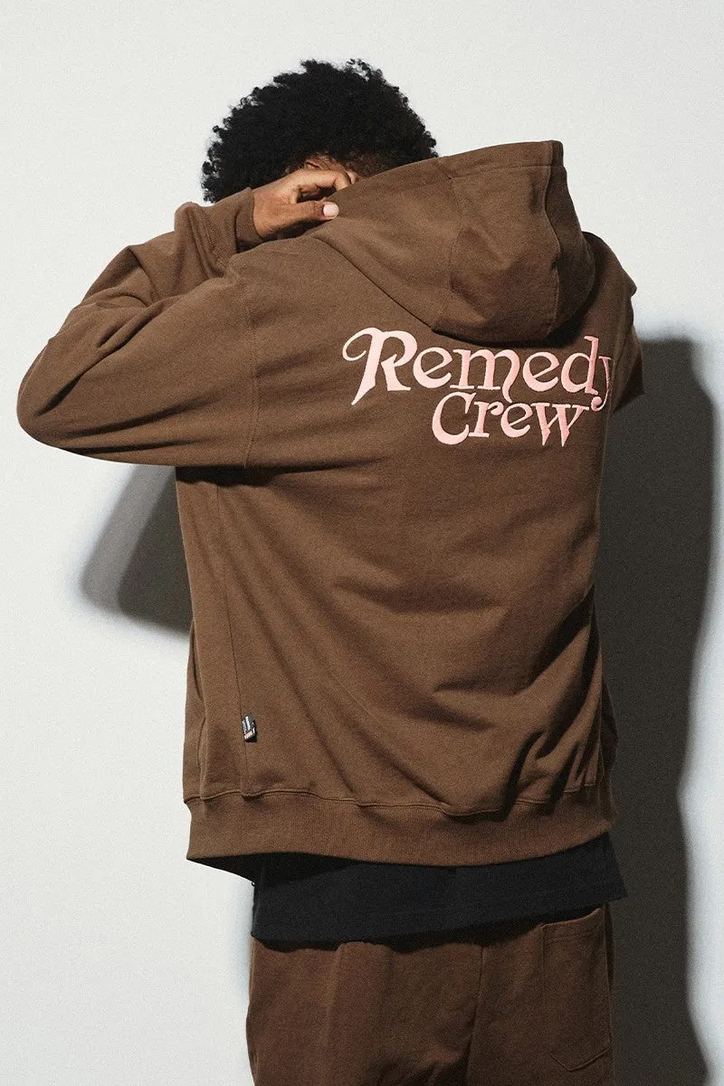 RMY Crew Logo Zip Up Hoodie