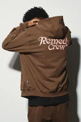 RMY Crew Logo Zip Up Hoodie