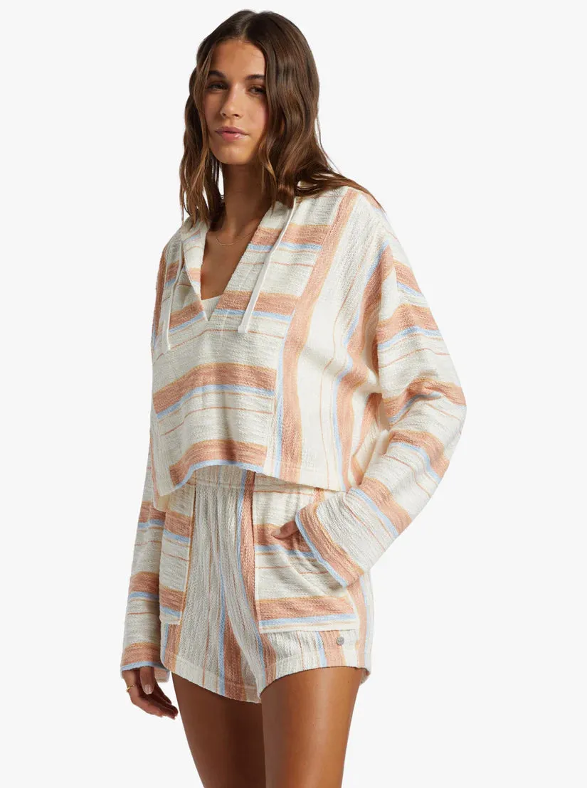 Roxy Todos Santos Poncho Style Hoodie