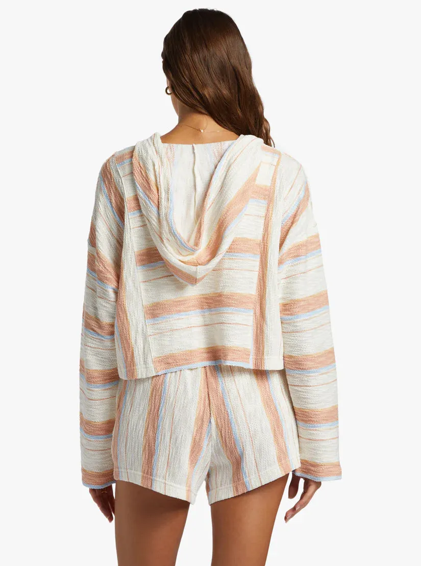 Roxy Todos Santos Poncho Style Hoodie