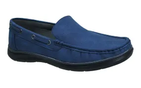 Scarpe mocassini uomo estivi casual blu Sneakers man's Shoes da 41 a 45