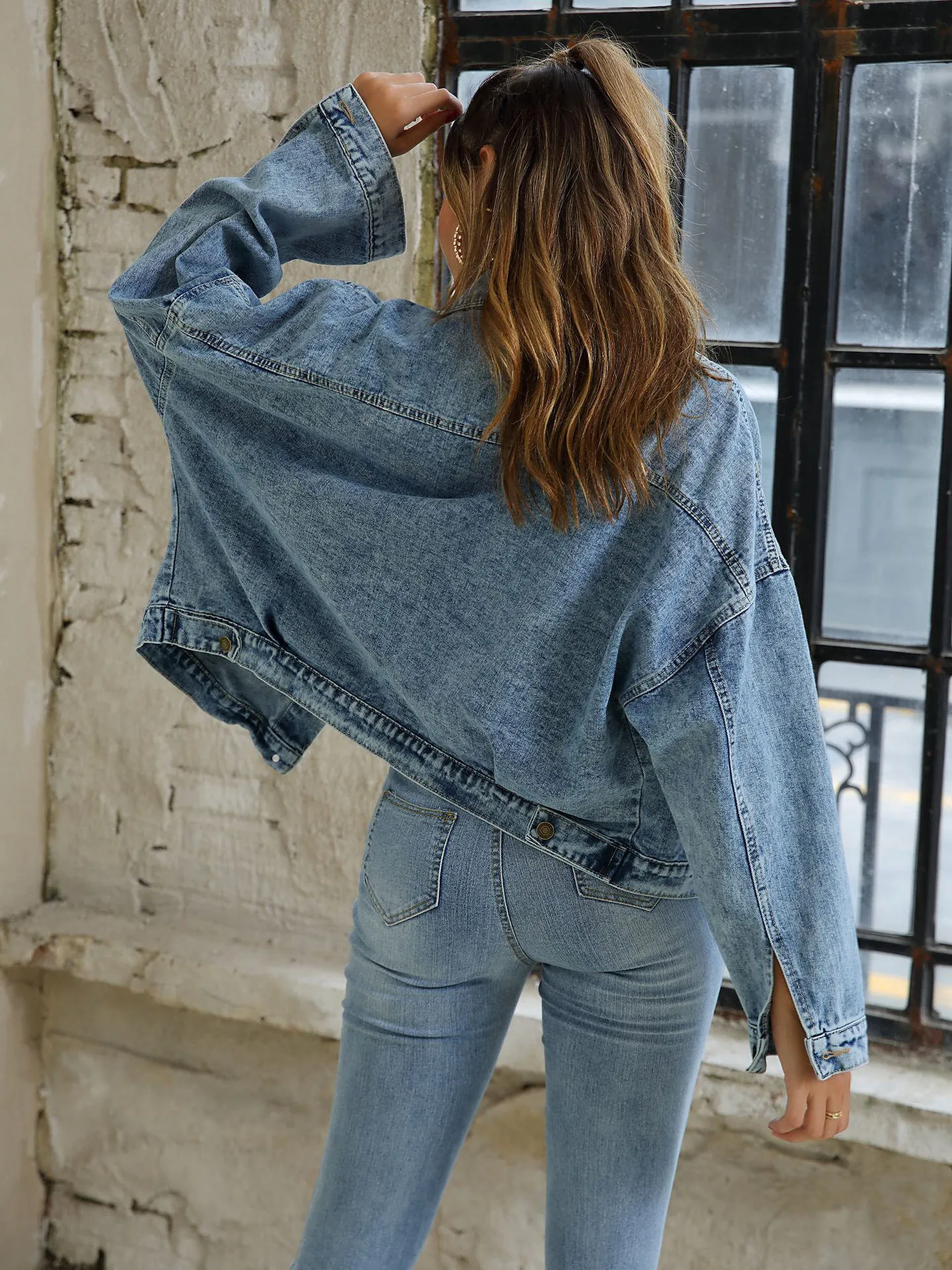 Short Loose Casual Denim Jacket