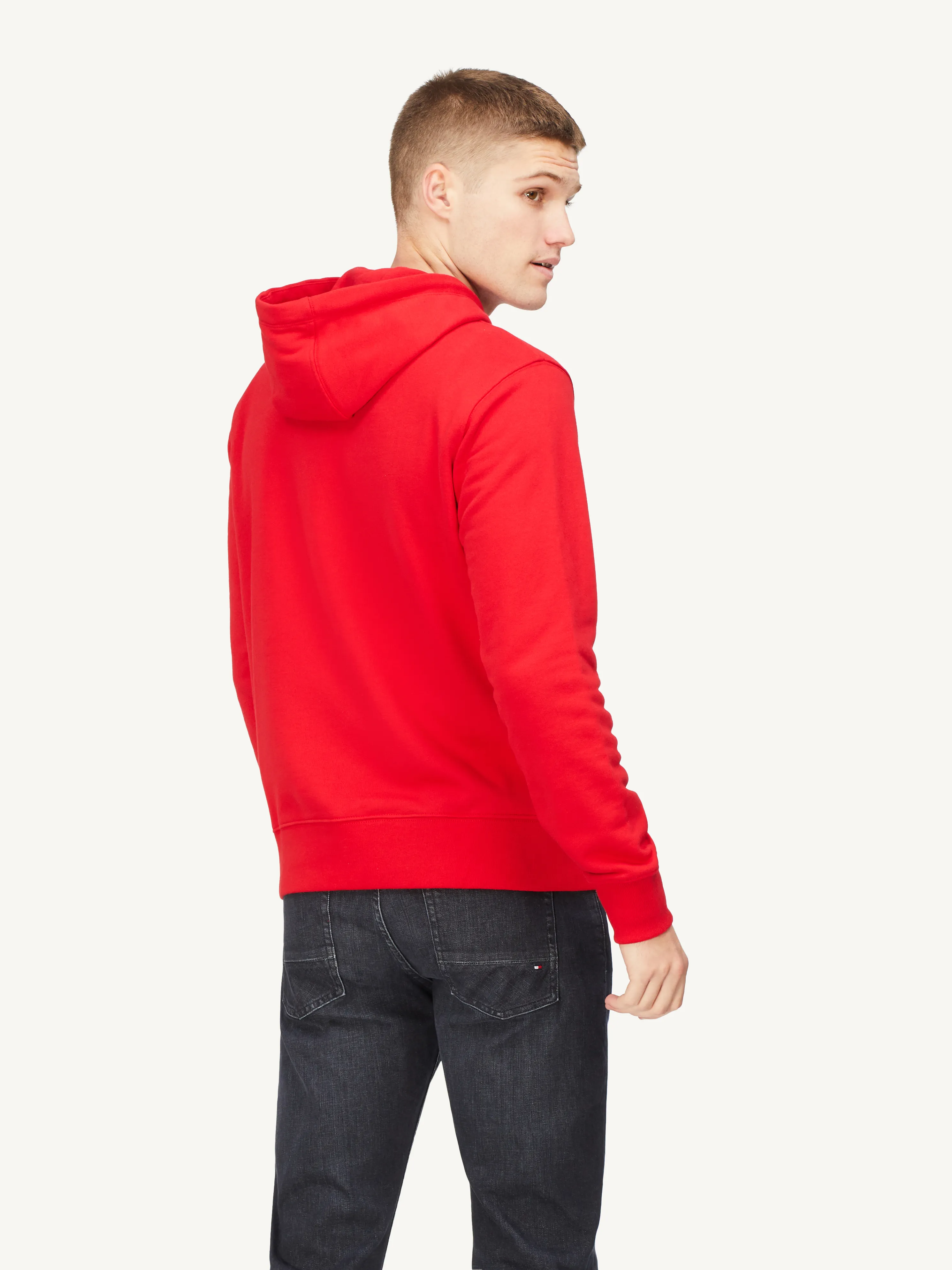 Signature Hooded Zip Through | Sweatshirts & Hoodies | Tommy Hilfiger