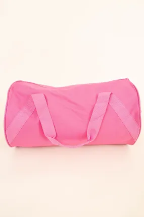 Stuff Me Duffle Bag, Hot Pink