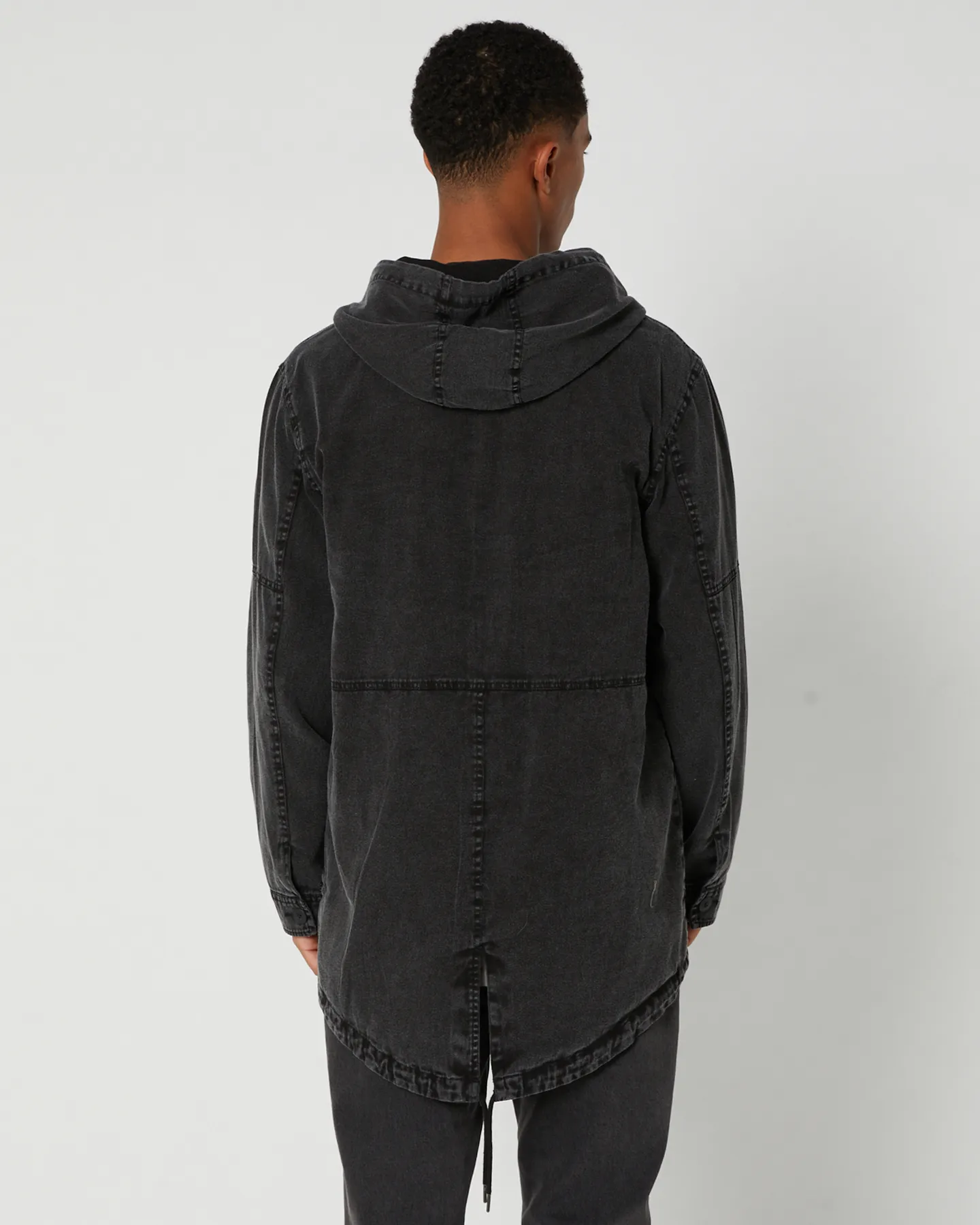 Swell Swell Shell Jacket - Washed Black | SurfStitch
