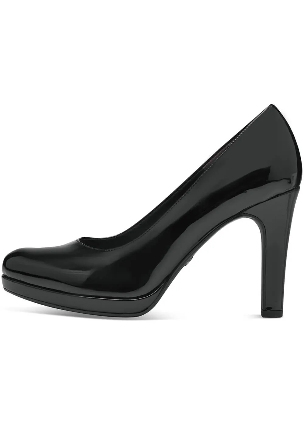 Tamaris Betty Patent 50's Pumps Black