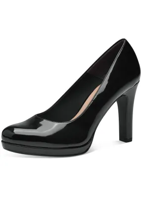 Tamaris Betty Patent 50's Pumps Black