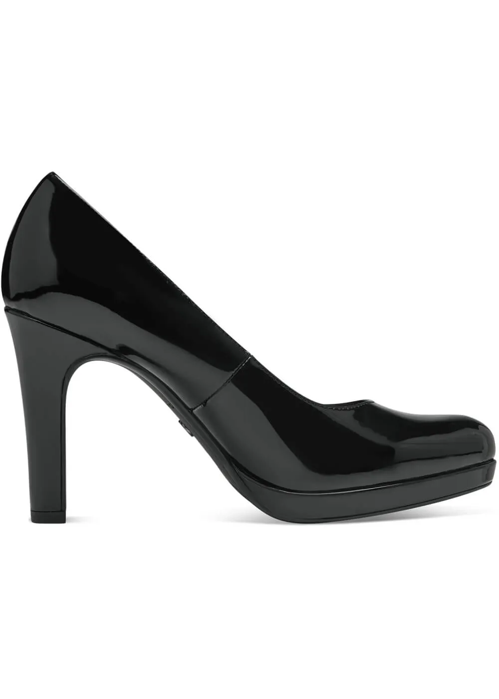 Tamaris Betty Patent 50's Pumps Black