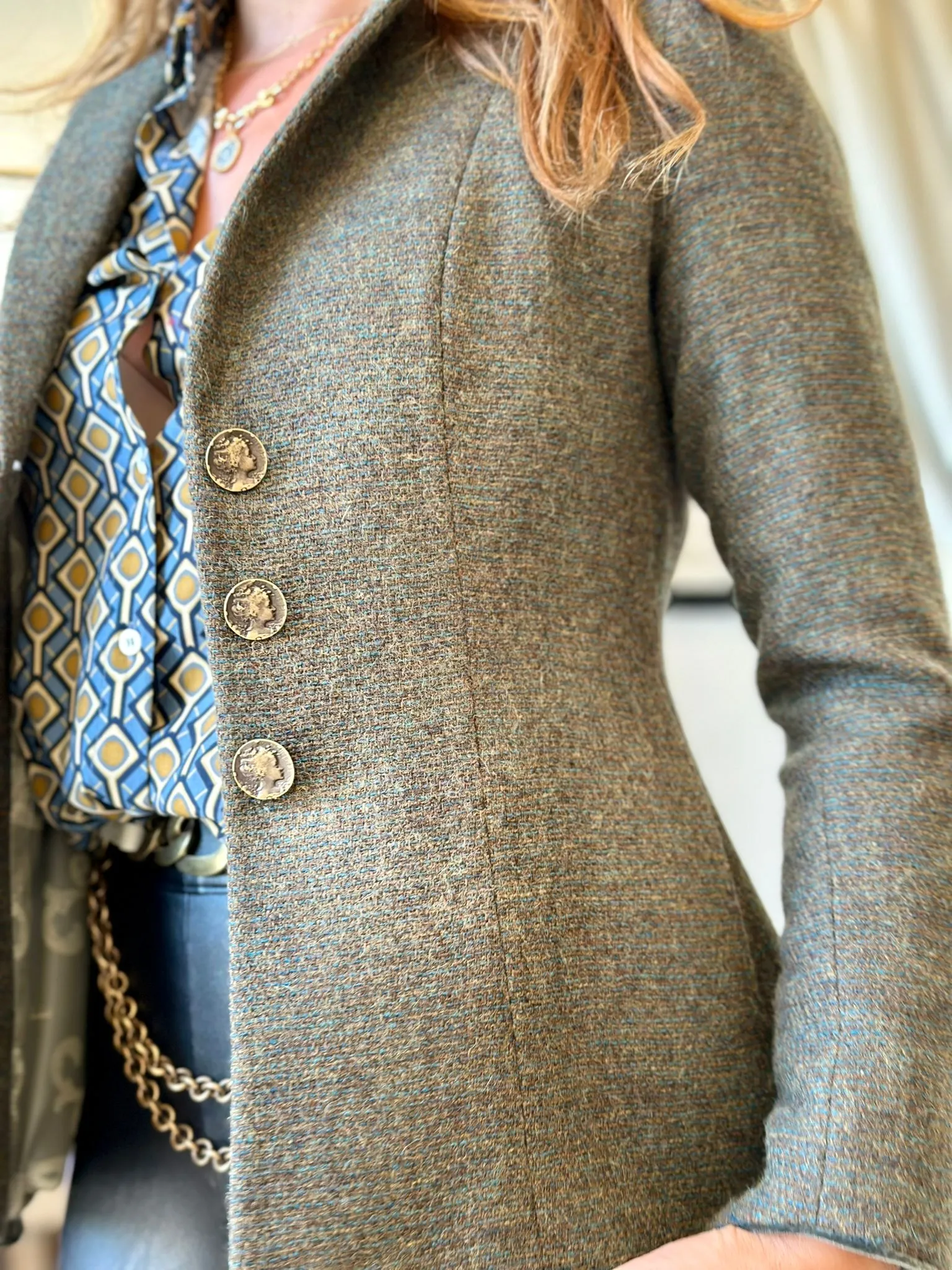 T.ba Jacket Tweed