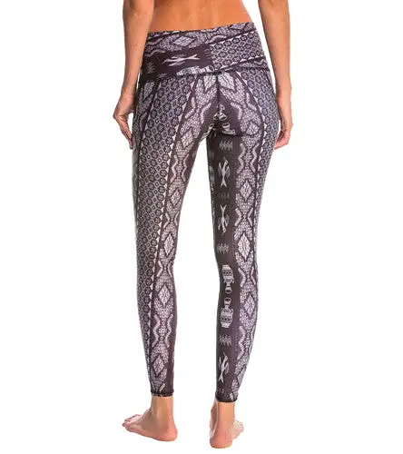 Teeki Diamond Tribe Charcoal Goddess Leggings