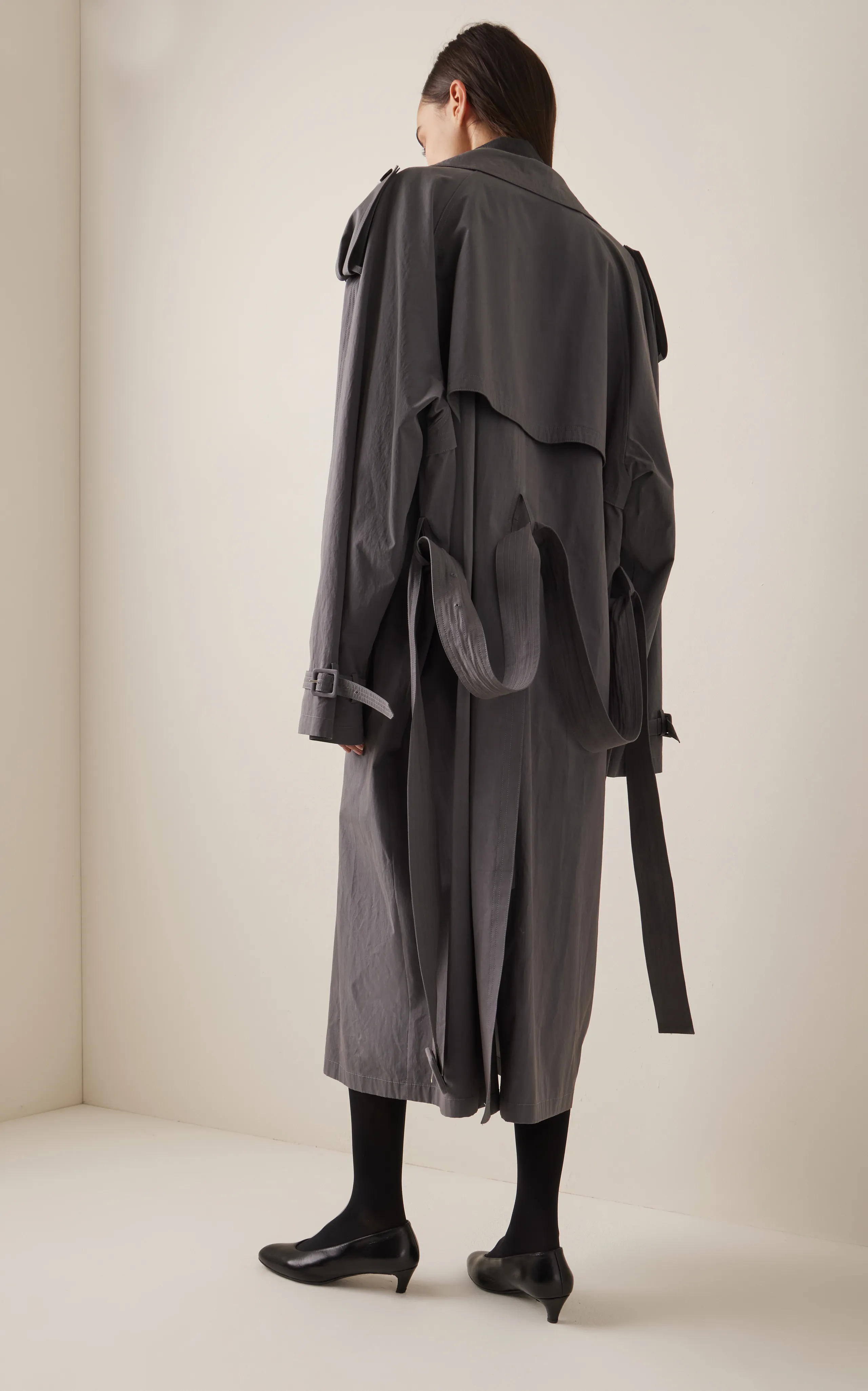 The Row Avio Cotton Trench Coat