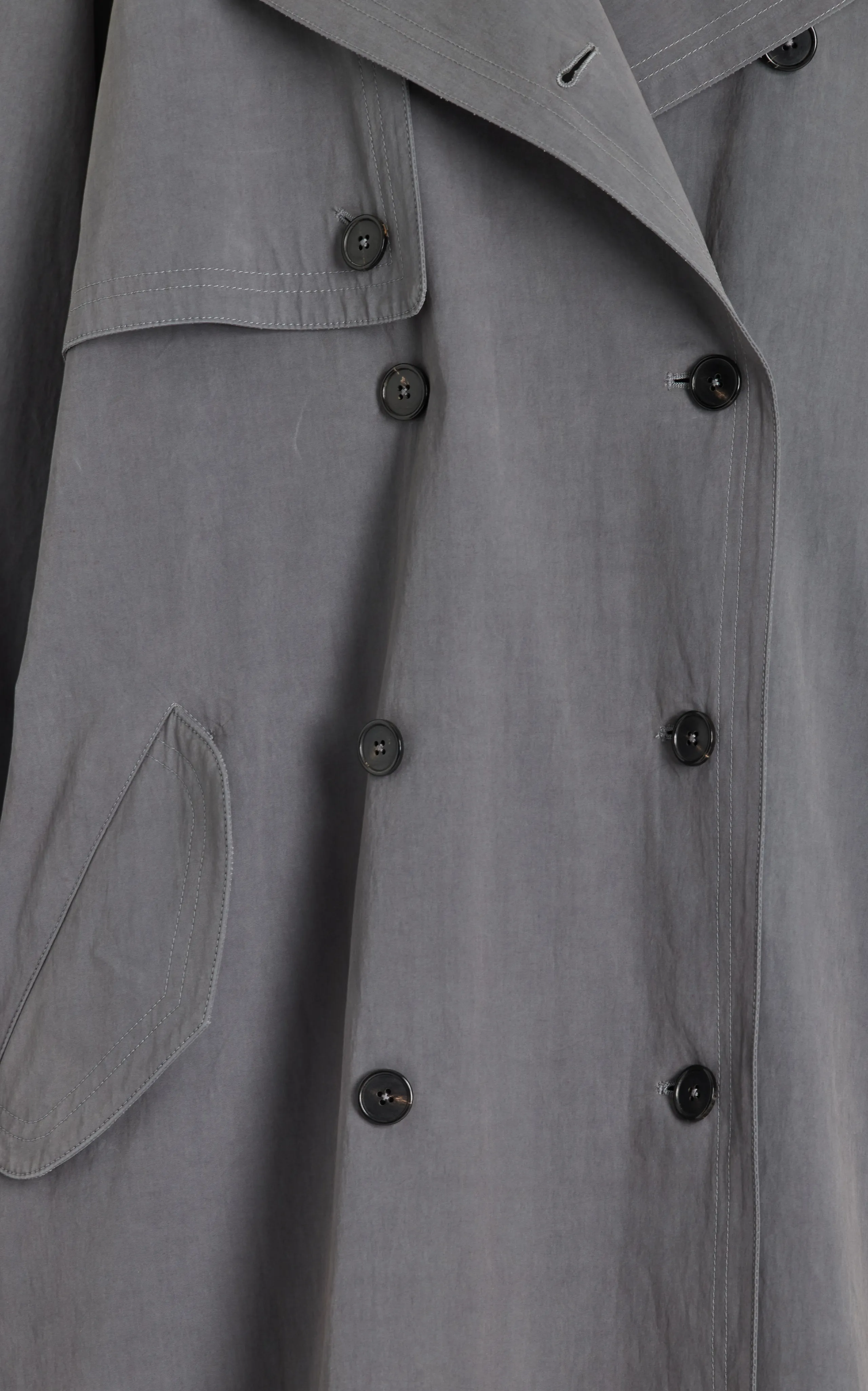 The Row Avio Cotton Trench Coat