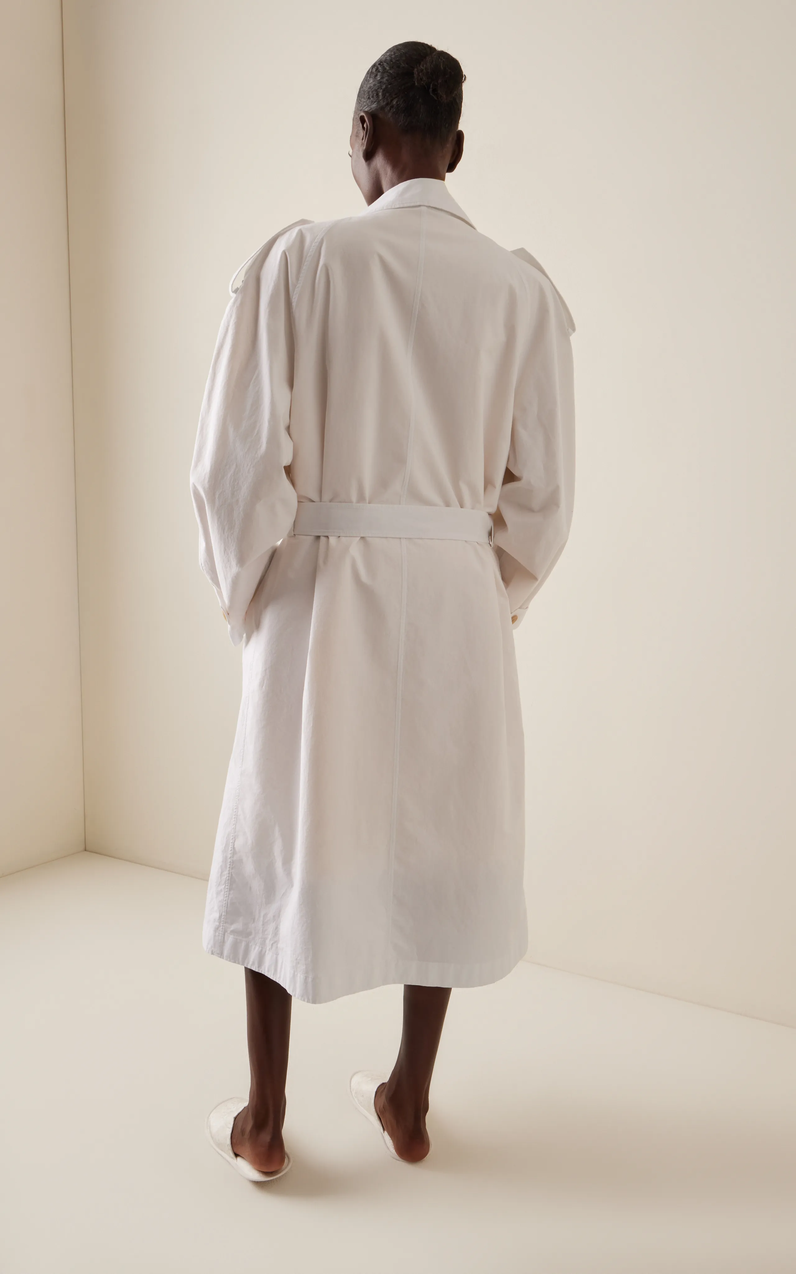 The Row Denver Cotton Poplin Trench Coat