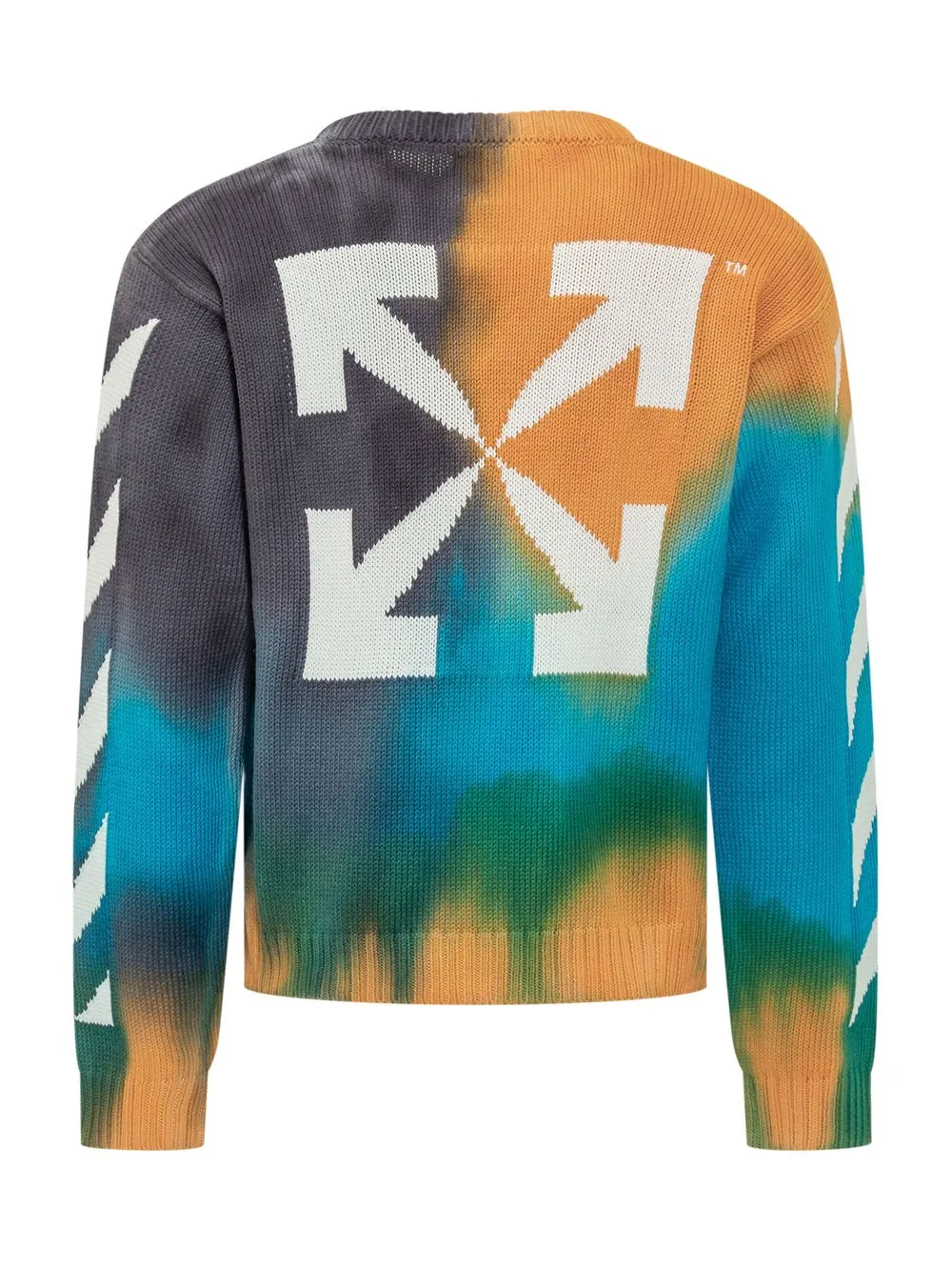 Tie Dye Arrow Sweater